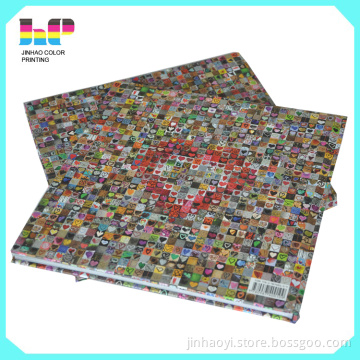 Picture album beautiful hardcover book printing in China